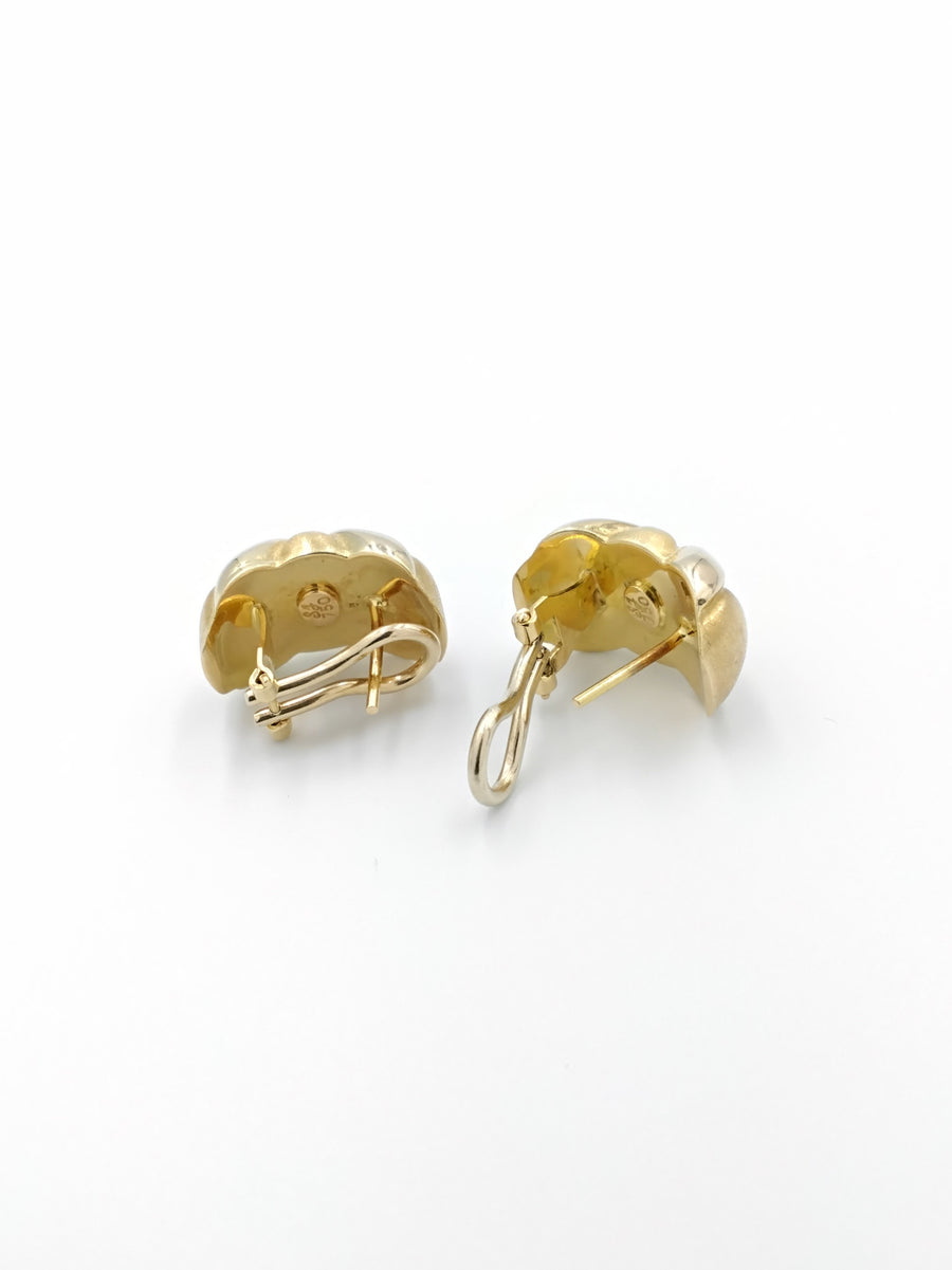 Gold Ball Earrings - Yellow Gold 18k (.750) 6.3 grams