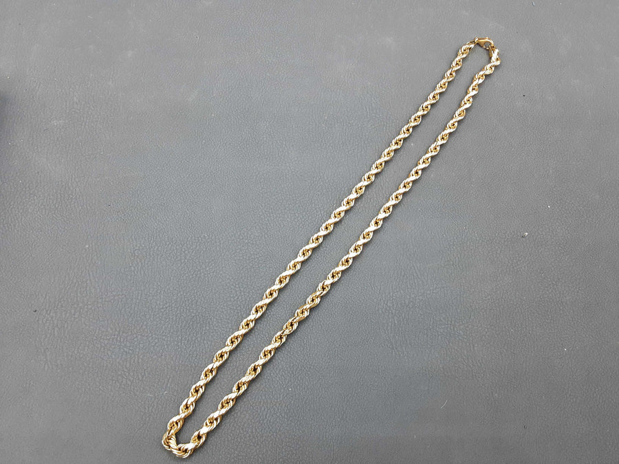 Rope Chain - Yellow Gold 10k (.417) 19.1 grams 24 inch