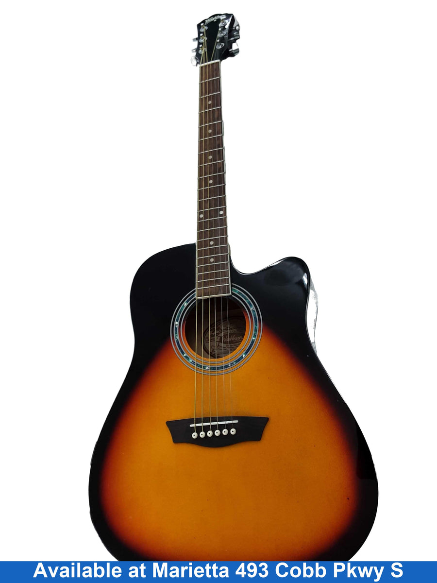 Washburn L21103982 Brown Acoustic / Electric Classic Guitar