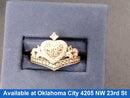 Women's Ring - Rose Gold 14k (.585) 4.1 grams Size 20