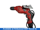 Hyper Tough Aq00017g Red Corded Hammer Drill