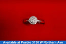Women's Ring - White Gold 10k (.417) 2.6 grams Size 6.5