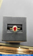 Women's Ring - Yellow Gold 10k (.417) 2.8 grams Size 8.5