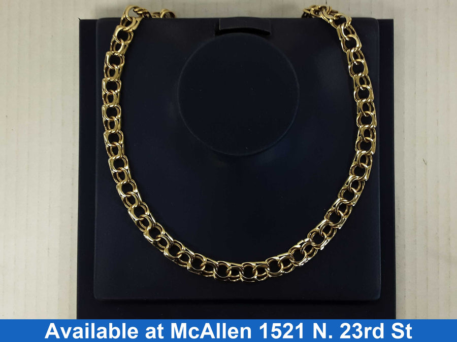 Chain - Yellow Gold 10k (.417) 81.8 grams 32 inch