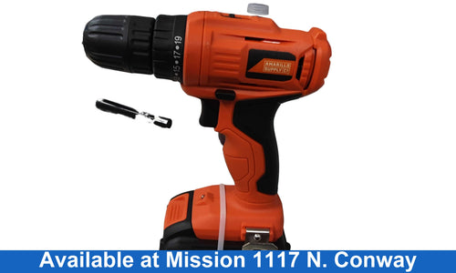 Amarillo Supply Nmnv Orange Cordless Standard Drill