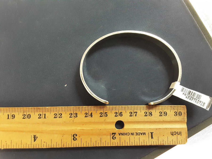 Bangle Bracelet - Silver 27.6 grams 8 inch