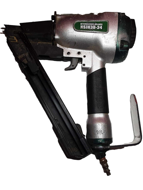 Interchange Brands Nsjh38-34 Silver Pneumatic Framing Nailer