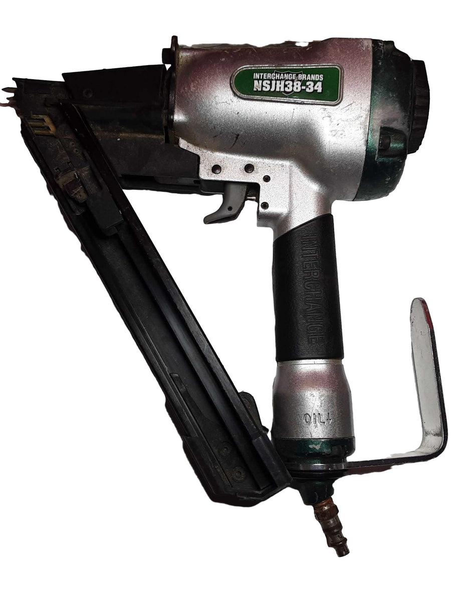 Interchange Brands Nsjh38-34 Silver Pneumatic Framing Nailer