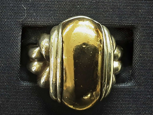 Women's Ring - Silver 16.9 grams Size 20