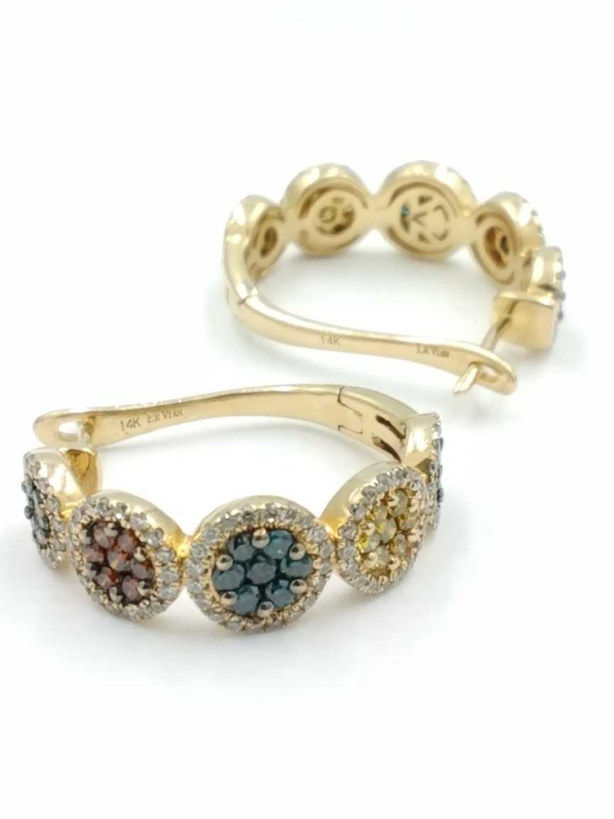 Bangle Earrings - Yellow Gold 14k (.585) 6 grams