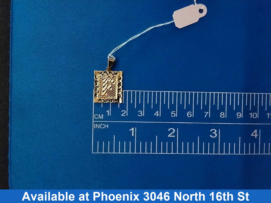 Pendant - Yellow Gold 14k (.585) 1.5 grams