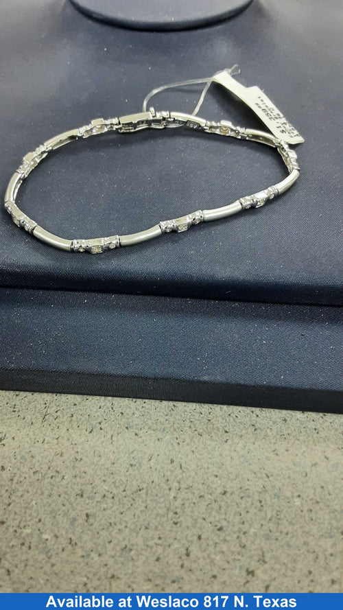 Bracelet - White Gold 14k (.585) 8.5 grams 7 inch