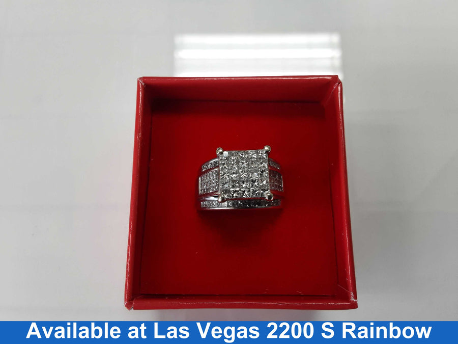 Women's Ring - White Gold 14k (.585) 11.1 grams Size 8