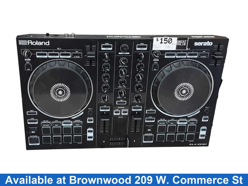 Roland Dj-202 Black DJ Turntable