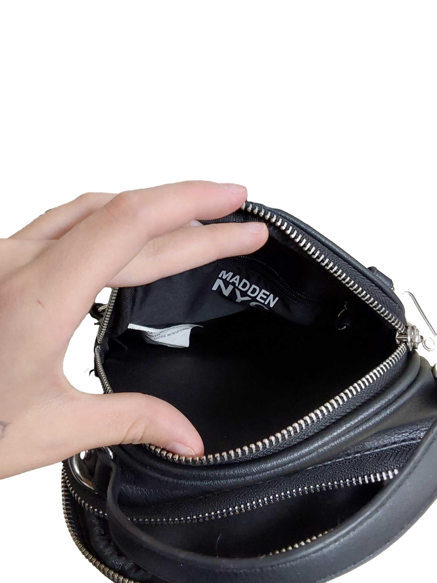 Steve Madden Mny-442 Black Purse / Handbag