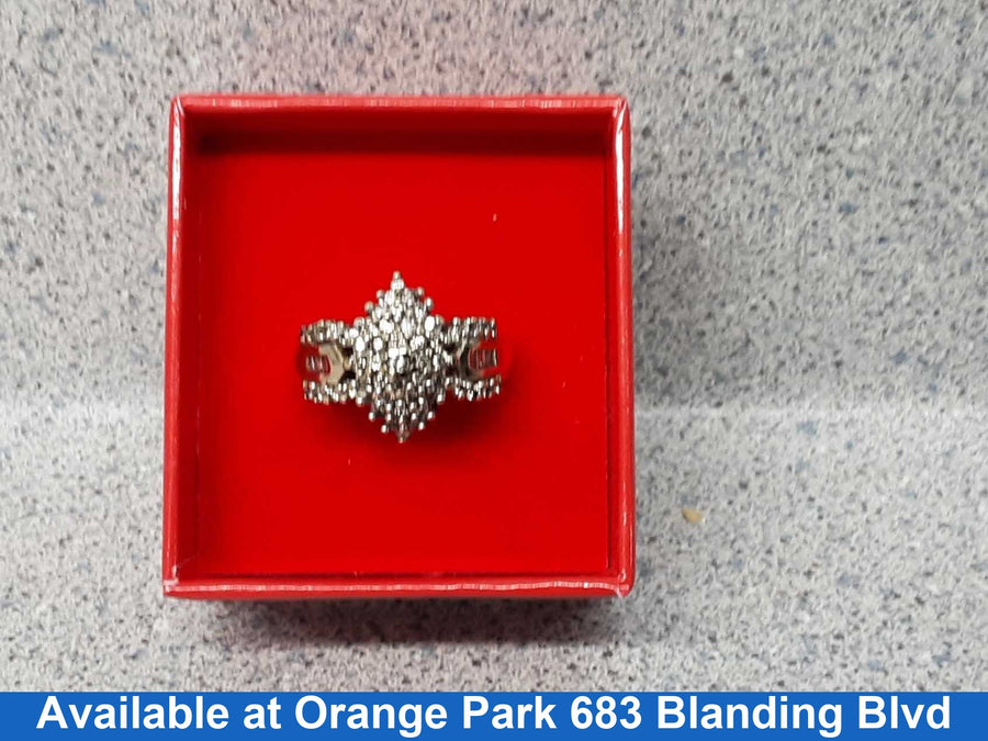 Women's Ring - Yellow Gold 10k (.417) 6.3 grams Size 8