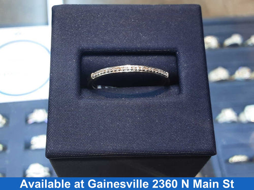 Women's Ring - Anniversary - Yellow Gold 10k (.417) 1 grams Size 9