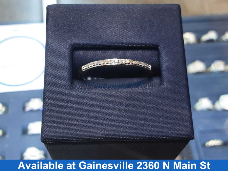 Women's Ring - Anniversary - Yellow Gold 10k (.417) 1 grams Size 9