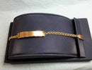 ID Bracelet - Yellow Gold 10k (.417) 11 grams 8 inch