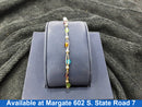 Bead Bracelet - Yellow Gold 18k (.750) 4 grams 8 inch