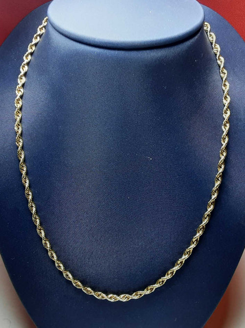 Rope Chain - Yellow Gold 10k (.417) 10.7 grams 20 inch
