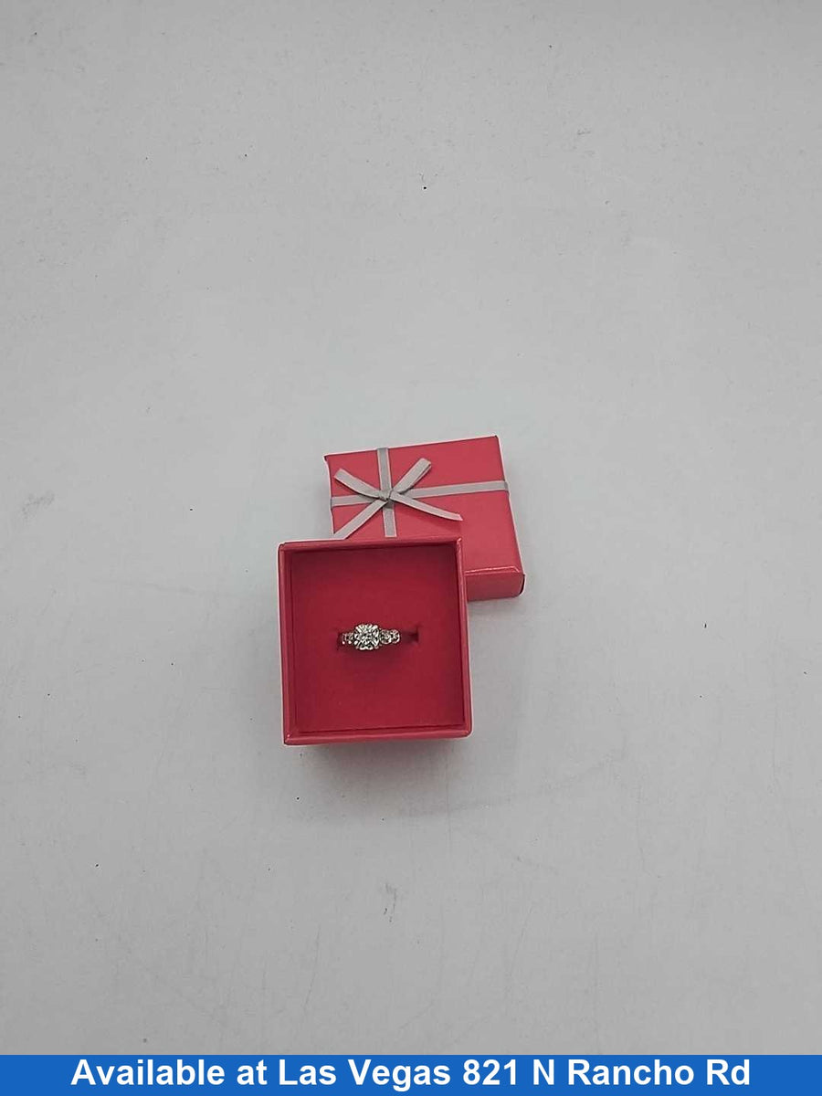 Women's Ring - Solitaire - Yellow Gold 18k (.750) 3.5 grams Size 20