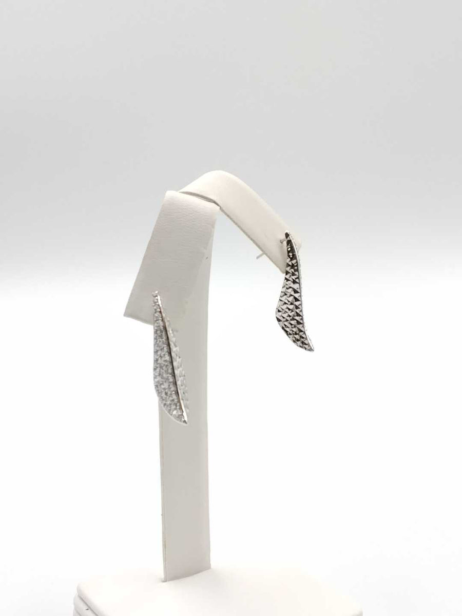 Earrings - White Gold 14k (.585) 3.4 grams