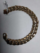 Cuban Link Bracelet - Yellow Gold 10k (.417) 35 grams 9 inch