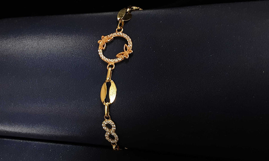 Bracelet - Yellow Gold 14k (.585) 5.2 grams 8 inch