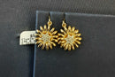 Earrings - Yellow Gold 14k (.585) 6.4 grams