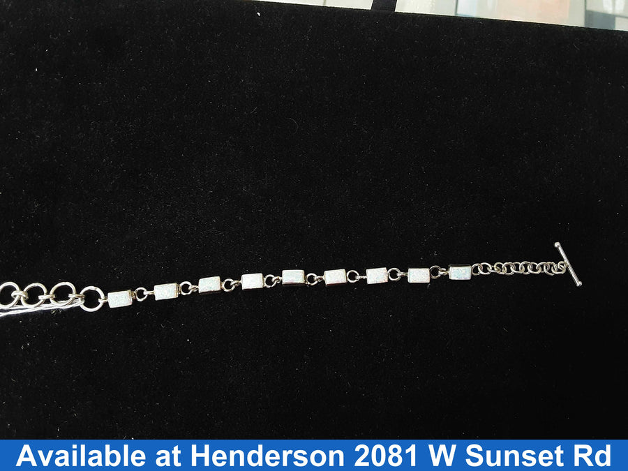 Tennis Bracelet - Silver 10.8 grams 10 inch
