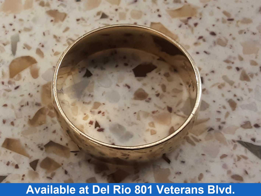 Ring - Wedding Band - Yellow Gold 14k (.585) 4.8 grams Size 11