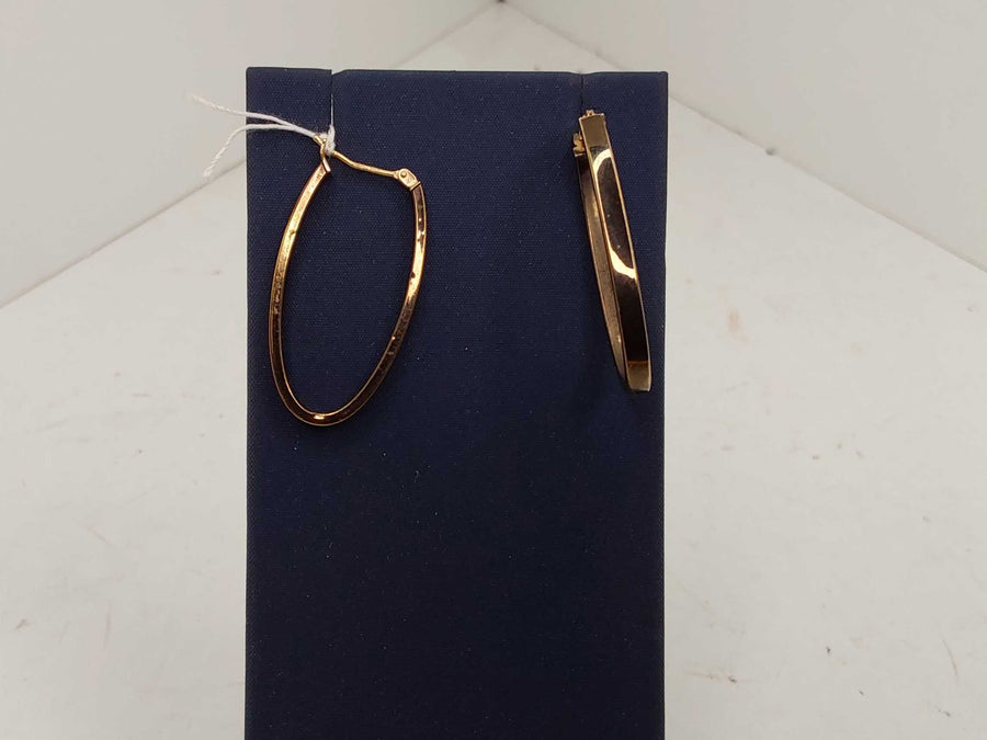 Bangle Earrings - Yellow Gold 14k (.585) 1.39 grams