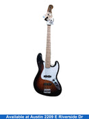 Squire Jazz Bass Multi-color Electric Bass Guitar