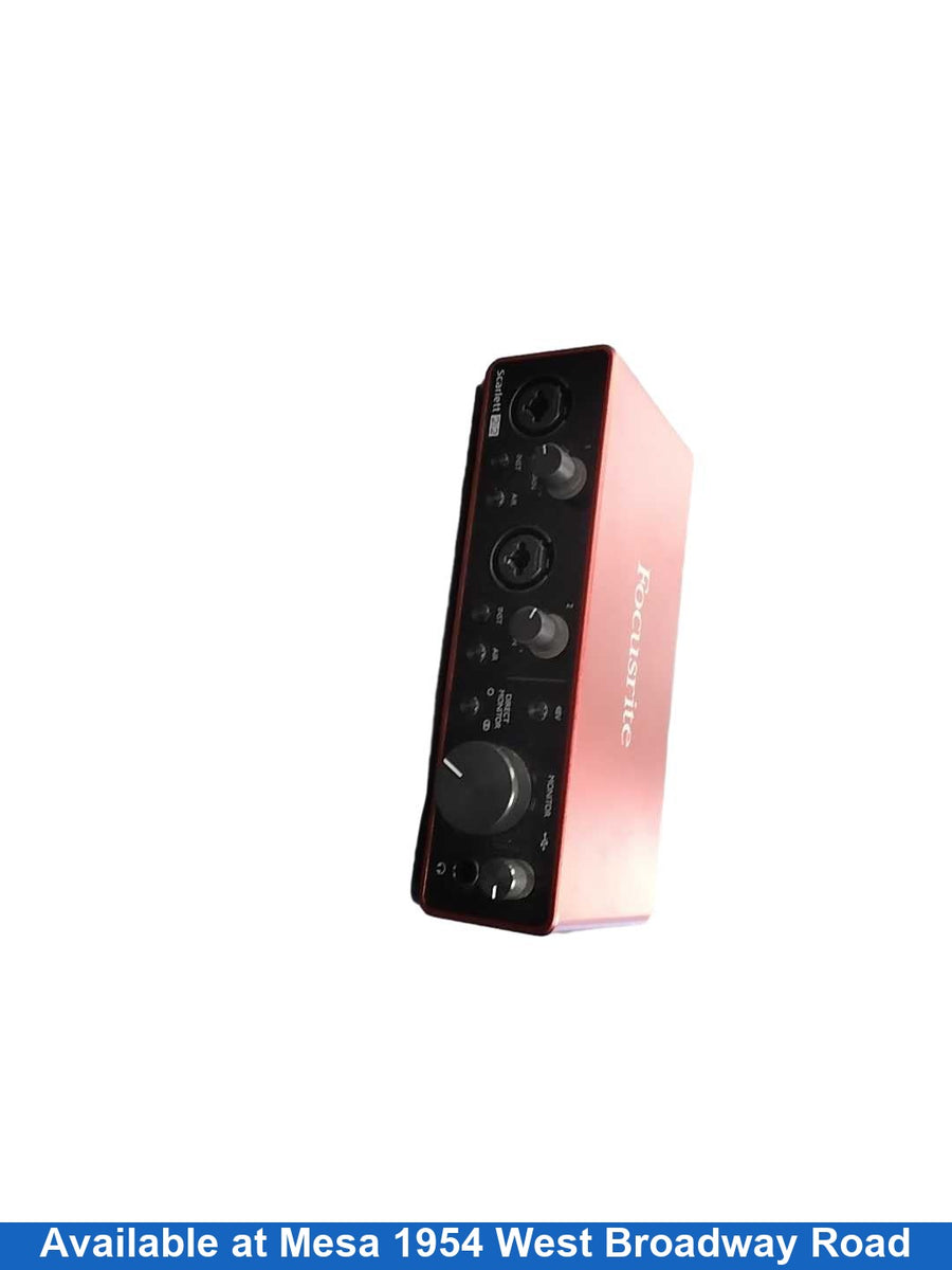 Focusrite Scarlett 2i2 Red Classic Audio Interface