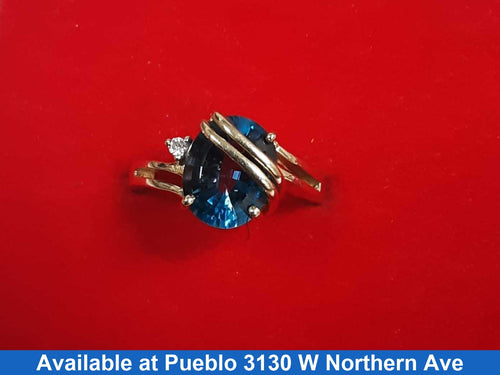 Women's Ring - Yellow Gold 14k (.585) 3.9 grams Size 6