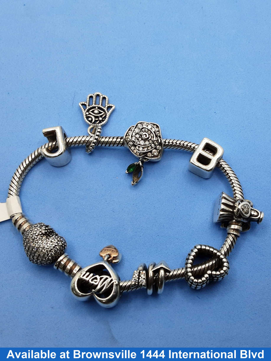 Cable Bracelet - Silver 36.3 grams 8 inch