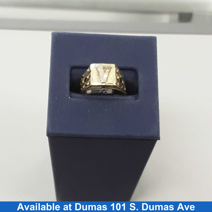 Women's Ring - Yellow Gold 10k (.417) 2.4 grams Size 5