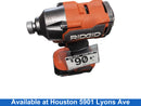 Ridgid R62311 Orange Cordless Impact Drill