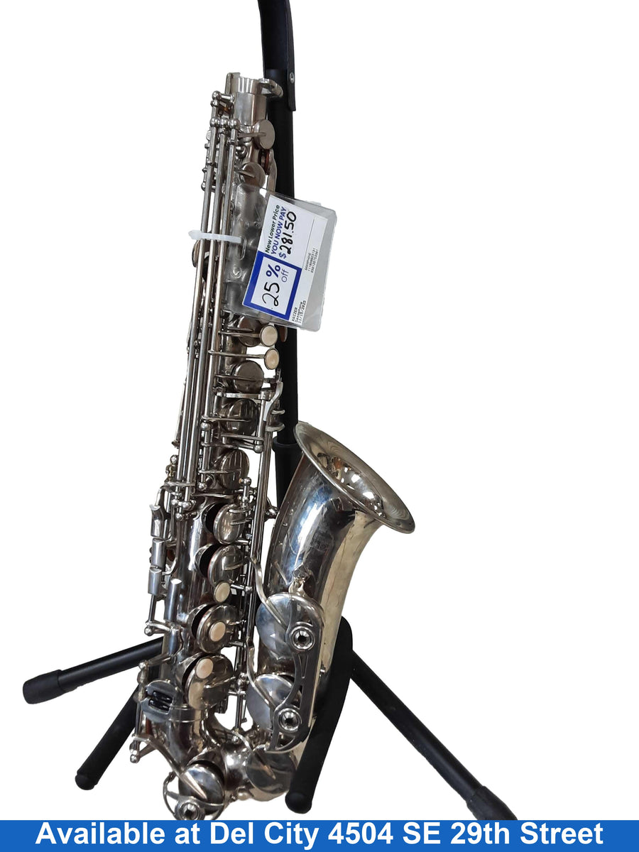 Kaizer Saxaphone Silver Saxophone