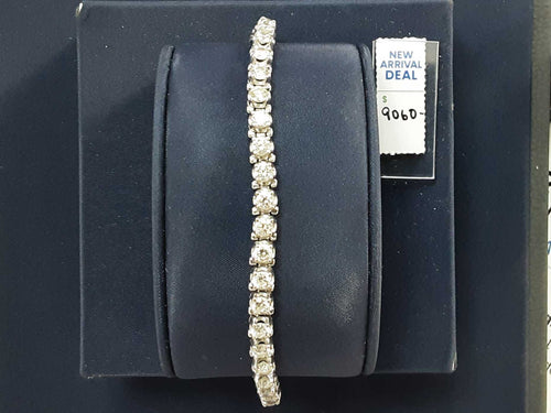 Tennis Bracelet - White Gold 14k (.585) 17.2 grams 1 inch