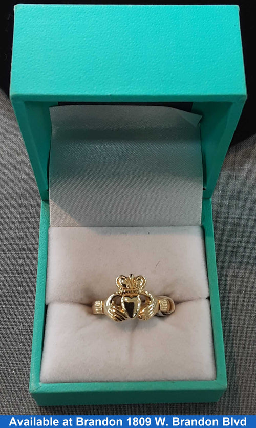 Women's Ring - Yellow Gold 14k (.585) 4.6 grams Size 6.5