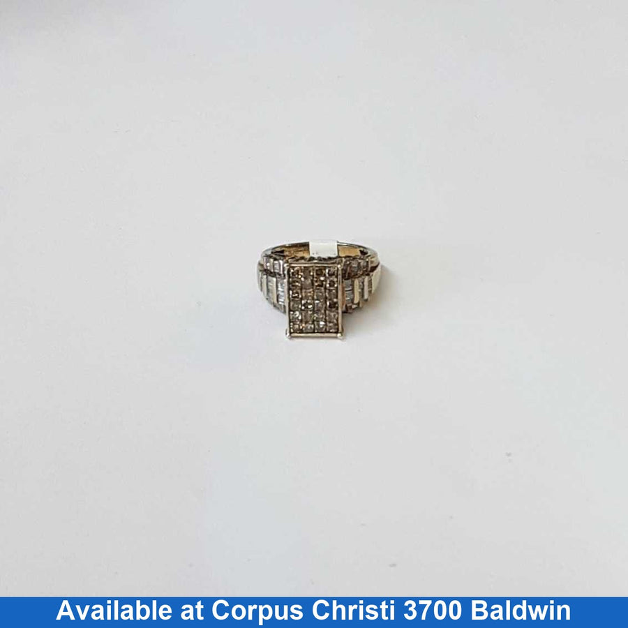 Ring - Wedding Set - Yellow Gold 10k (.417) 7.2 grams Size 7