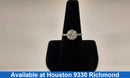 Women's Ring - White Gold 14k (.585) 3 grams Size 9
