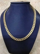 Cuban Link Chain - Yellow Gold 10k (.417) 11.3 grams 20 inch