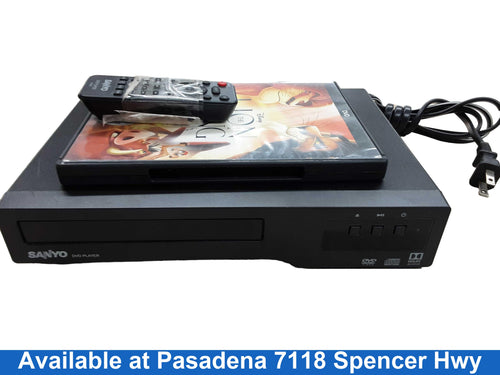 Sanyo Fwdp105fa Black DVD Player