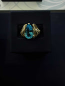 Women's Ring - Yellow Gold 14k (.585) 6.5 grams Size 20