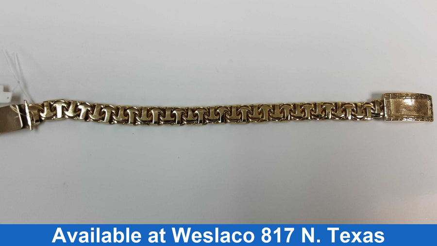ID Bracelet - Yellow Gold 10k (.417) 40.6 grams 6 inch