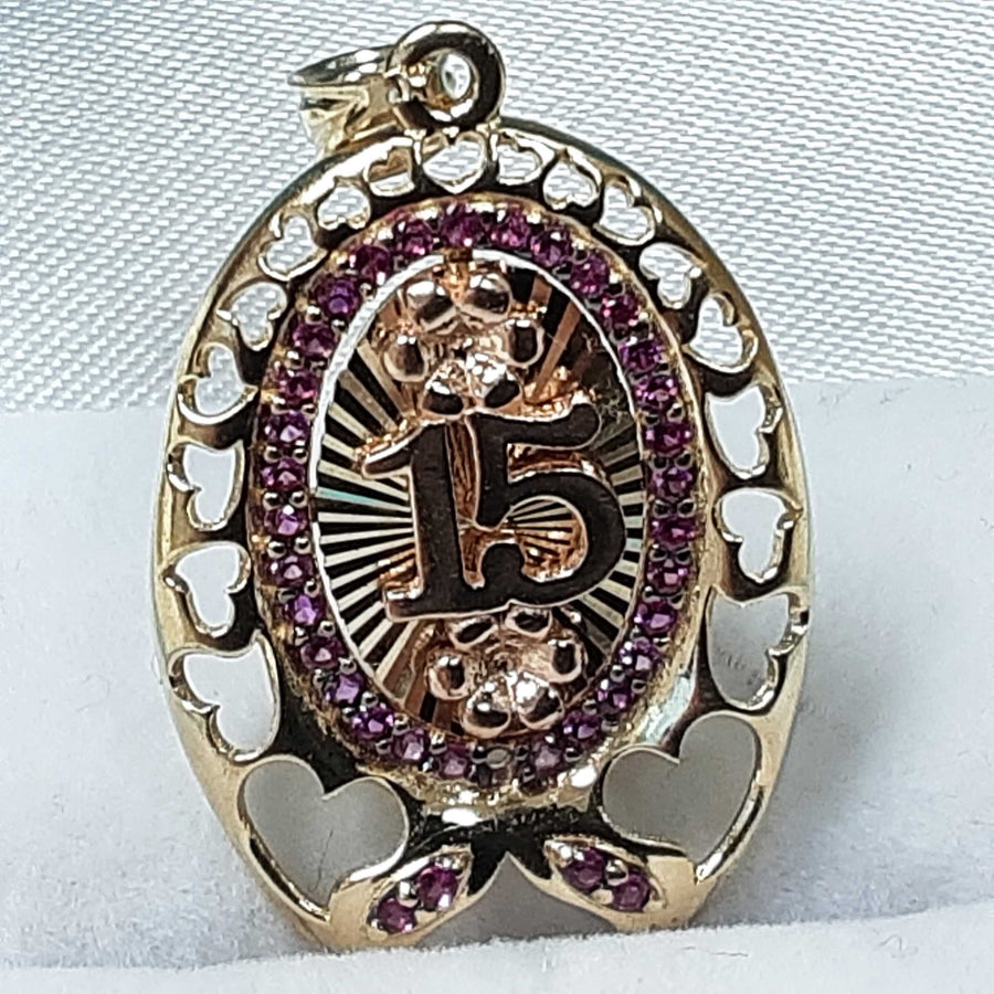Pendant - Yellow Gold 14k (.585) 2.8 grams