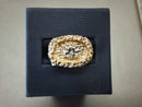 Men's Ring - Yellow Gold 14k (.585) 10.5 grams Size 7.5